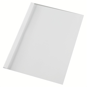 GBC Linen Binding Covers A4 10mm white (100)